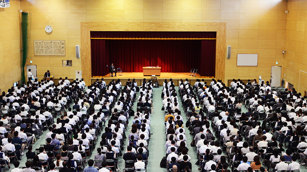 高等学校説明会の様子