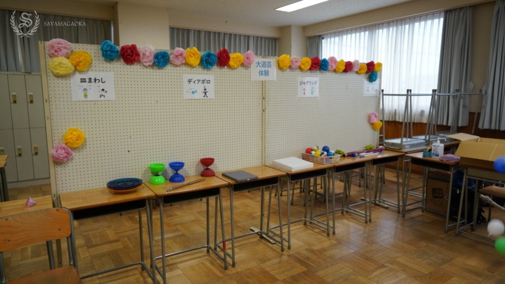 インターアクトクラブの展示風景