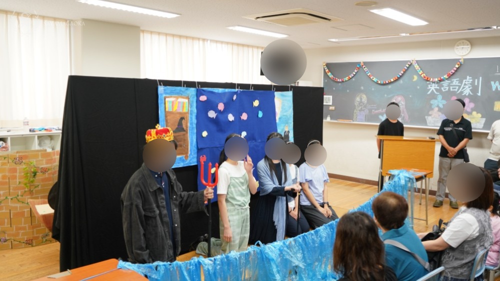 中学3年1組の英語劇