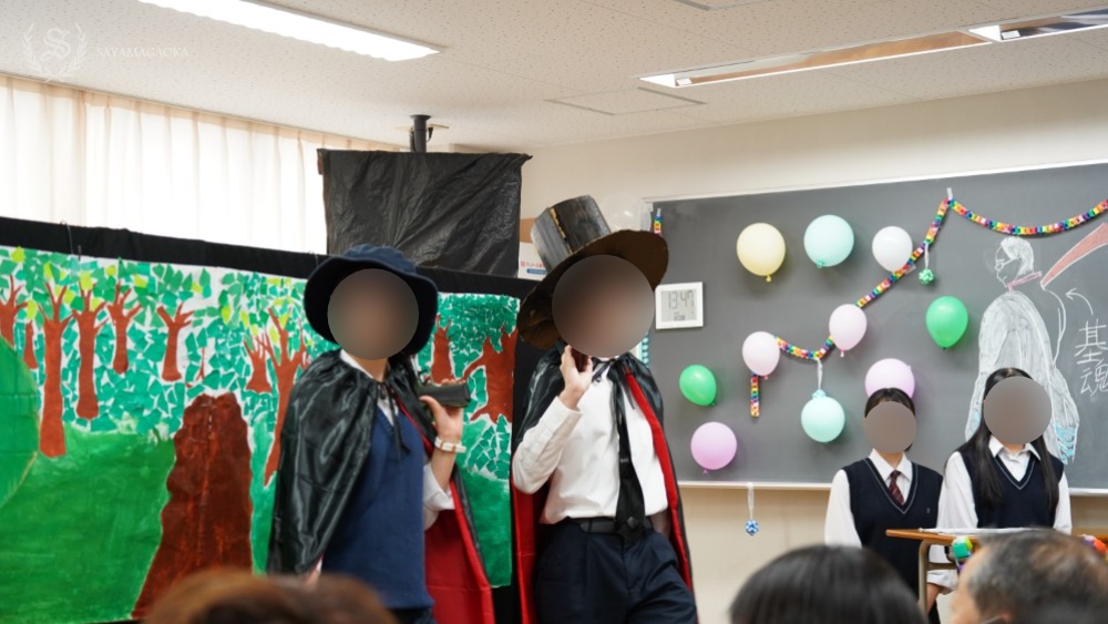 中学3年2組の英語劇